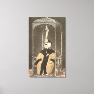 Toile 1785-1839) sultans de Mahmud II (1808-39, 'd'un