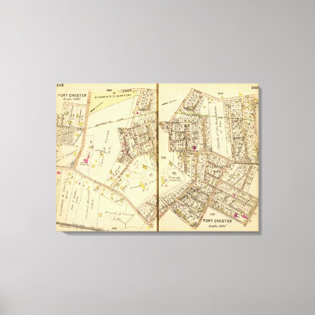 Toile 248249 Port Chester (Recto)