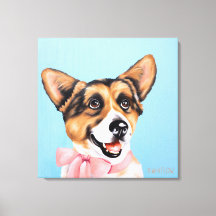 24 x 24 Punkin le Corgi