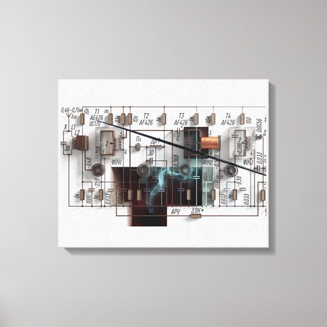 Toile 28 MHz (Recto)