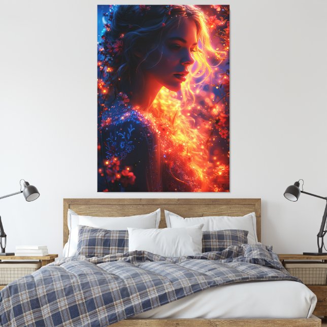 Toile #2 Monde imaginaire (Insitu(Chambre))
