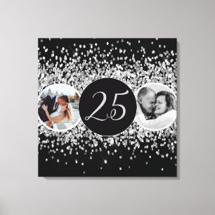Toile 2 Photo Anniversaire du Mariage hier et aujourd'hu