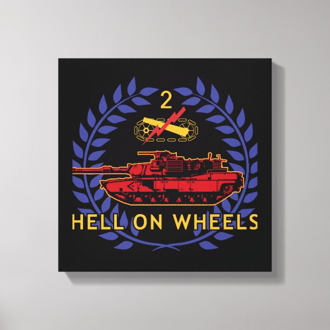 Toile 2nd Armored Division: Strength and Honor (Recto)