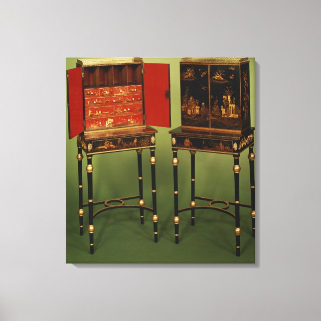 Toile 32:Deux armoires chinoiserie, c.1770 (Recto)