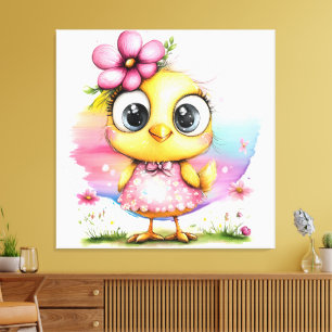 Toile #3 Poule Fantastique
