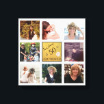 Toile 50 et nom fabuleux 8 Photo Collage Keepsaké<br><div class="desc">De Charm Design Studio : 50 et Fabuleux Nom et 8 Photo Collage Canvas Imprimer — AS A KEEPSAKE — quel merveilleux souvenir de ce jour spécial. Cela envoie un message si heureux pour un 50e anniversaire — facilement personnalisé avec des photos préférées et apprécié pour toujours</div>