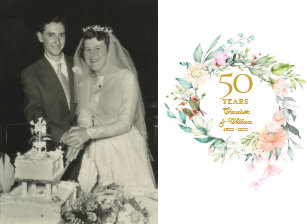 Idees Cadeaux Pour 50 Ans De Mariage Noces D Or Zazzle Fr