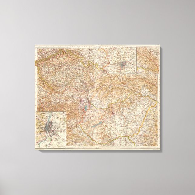 Toile 5960 Tchécoslovaquie, Hongrie (Recto)