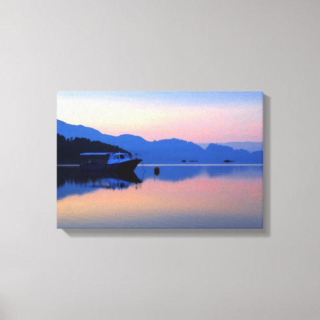 Toile 5h00 du matin Luss Loch Lomond (Recto)