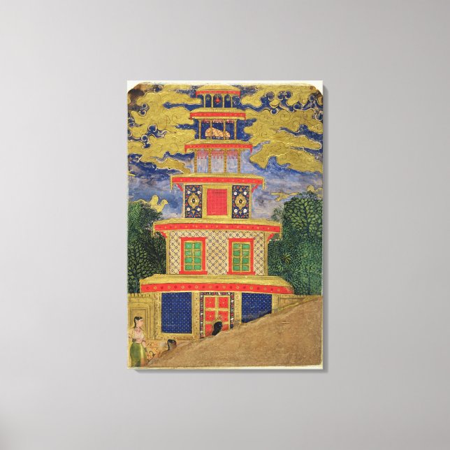 Toile 64.351 Rama demande à Lakshmana d'abandonner Sita  (Recto)