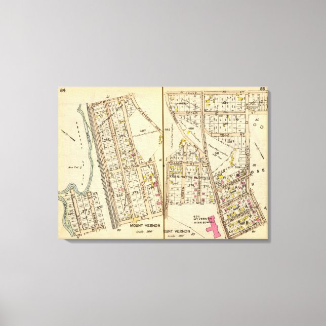Toile 8485 Mt Vernon (Recto)