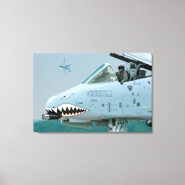 Toile A-10C THUNDERBOLT II 24x36 (Recto)