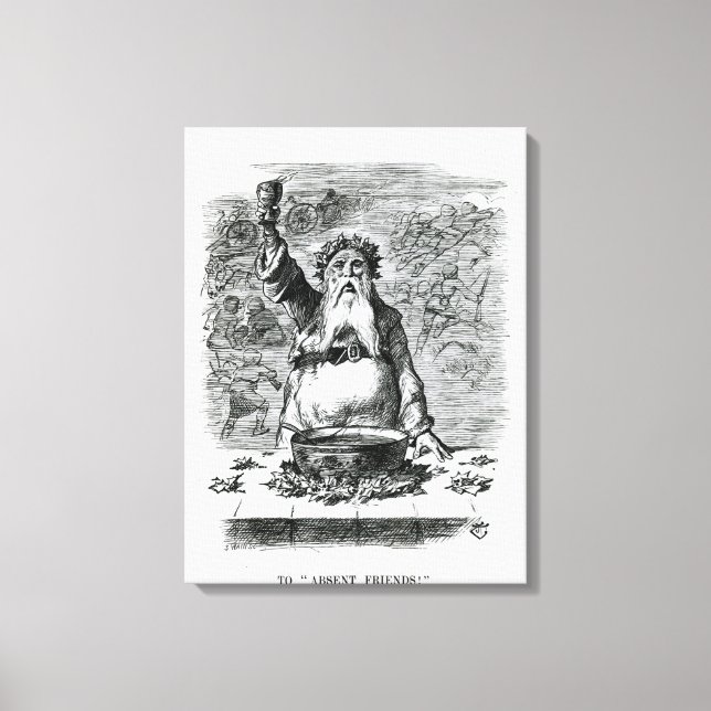 Toile À Absent Amis ! (Recto)