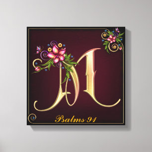 Toile à enveloppement Premium Monogram M (Gloss)