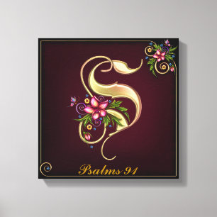 Toile à enveloppement Premium Monogram S (Gloss)