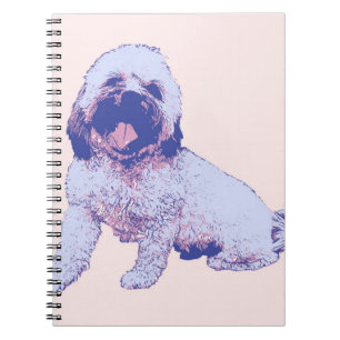 Toile à grain d'orge le carnet de chien