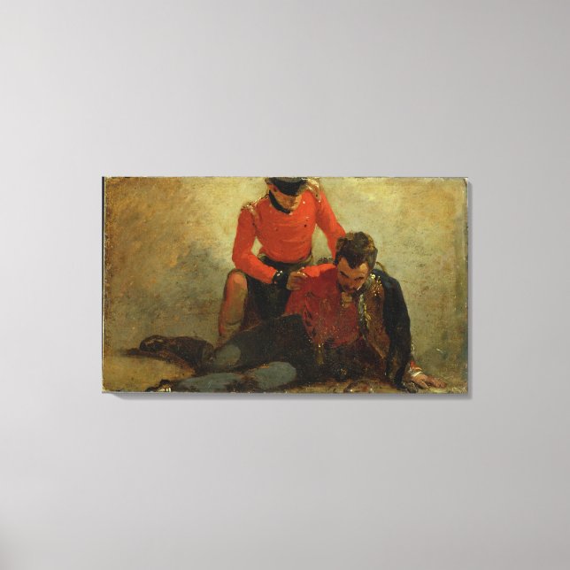 Toile A Highlander, Black Watch attending a General of H (Recto)