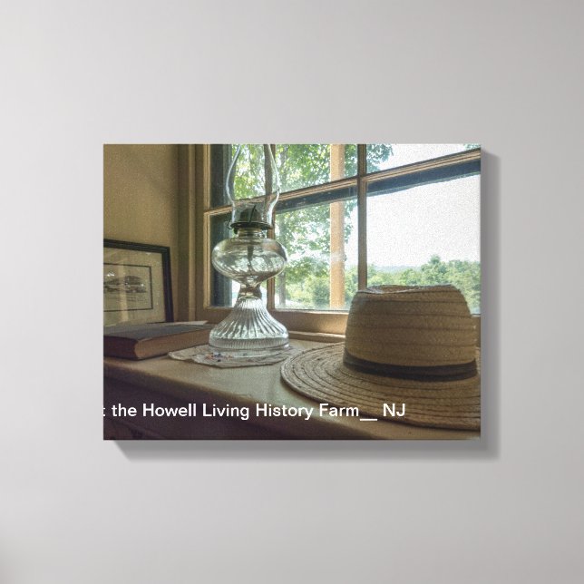 Toile À la ferme d'histoire de vie Howell__ NJ (Recto)