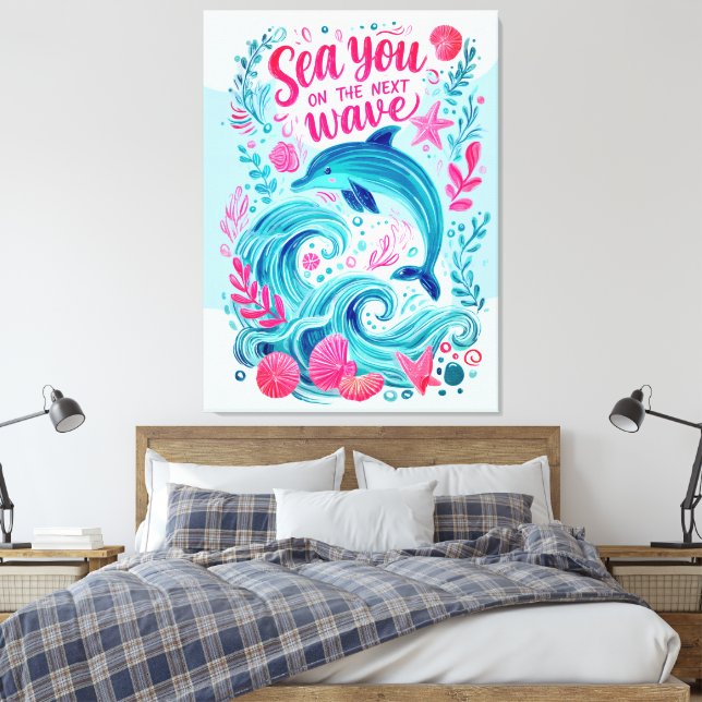 Toile À la prochaine vague  (Insitu(Chambre))