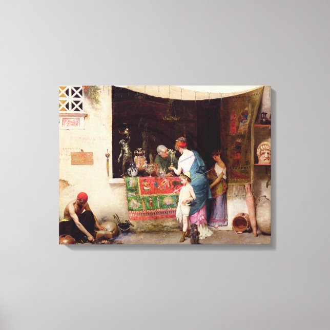 Toile À l'Antiquaire, 1880 (Recto)