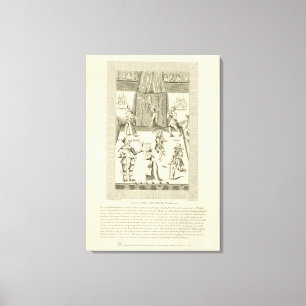 Toile À l'intérieur de la maison de théâtre de Red B