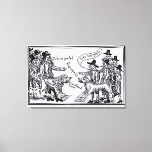 Toile À lui Pudel, le mordent Peper