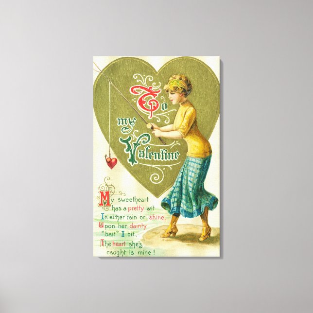 Toile À ma femme Valentine (Recto)