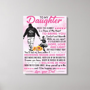 Toile À Mon Cadeau D'Anniversaire De Fille, Cadeau De Bé