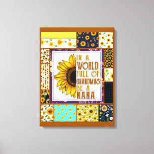 Toile À Mon Cadeau Grand-Mère, Cadeau Grand-Mère, Amour 
