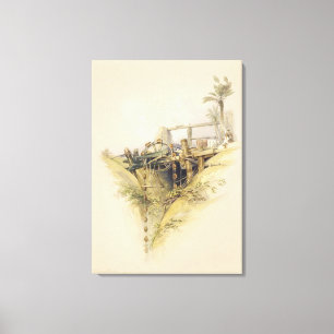 Toile A Persian Water Wheel, used in raising water from