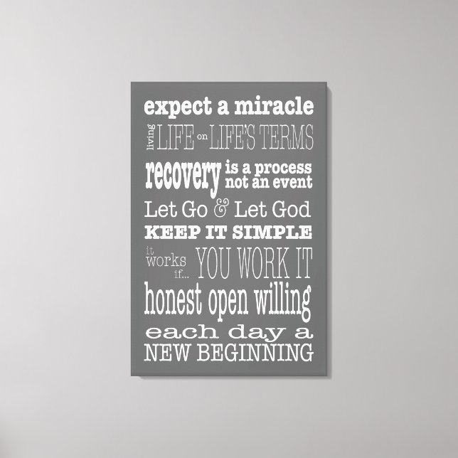 Toile AA Sayers & Slogans 2 Canvas (Recto)