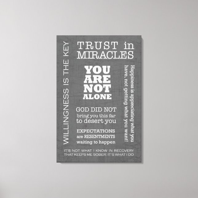 Toile AA Sayers & Slogans 3 Canvas (Recto)