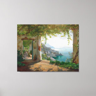 Toile Aagaard Loggia Amalfi Italy Painting