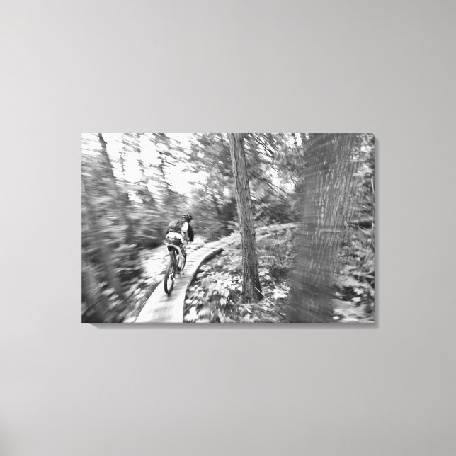 Toile Aaron Rodgers en VTT sur l'escalier vers (Recto)