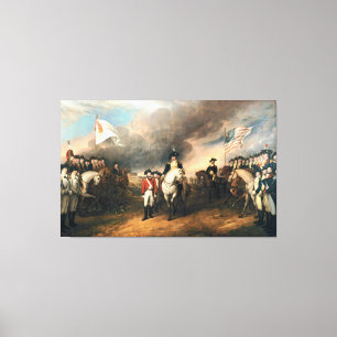 Toile ABANDON DE LORD CORNWALLIS par John Trumbull