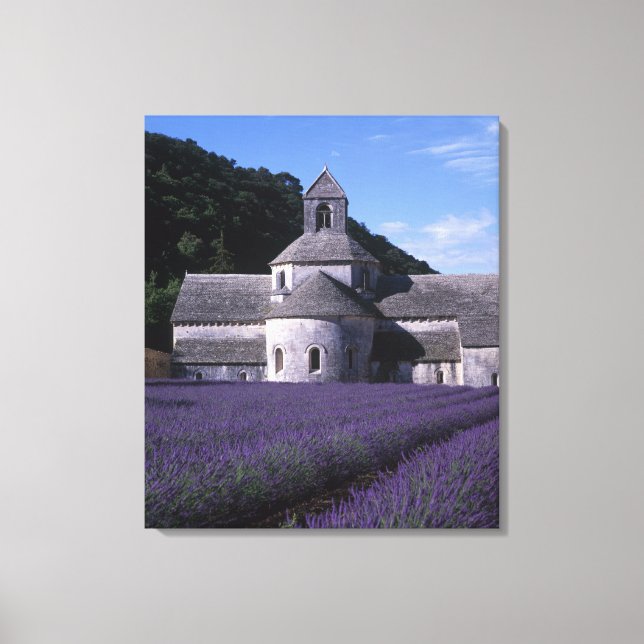 Toile Abbaye de Sénanque, Gordes, Vaucluse, Provence, 2 (Recto)