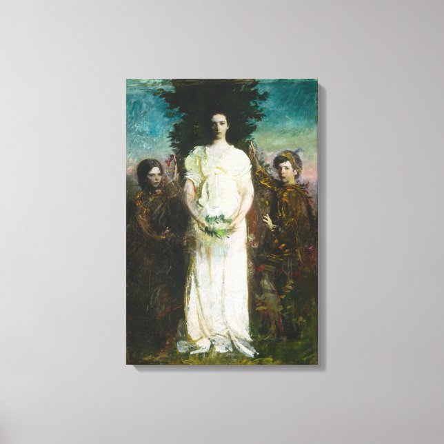 Toile Abbott Handerson Thayer - Mes enfants (Recto)