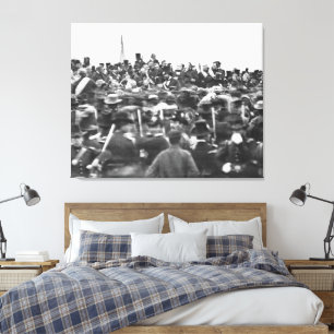 Toile Abe Lincoln Gettysburg Adresse : Fin de la guerre