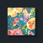 Toile Abondante florale I<br><div class="desc">Florals abondants I par Chariklia Zarris. Réalisées dans un style aquarelle,  ces fleurs ont été créées dans des formes et des couleurs variées. | 144503FN</div>