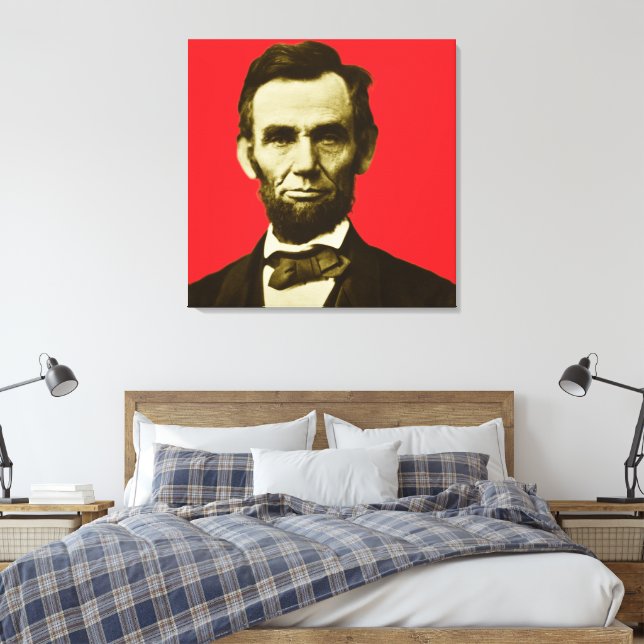 Toile Abraham Lincoln 2B (Insitu(Chambre))