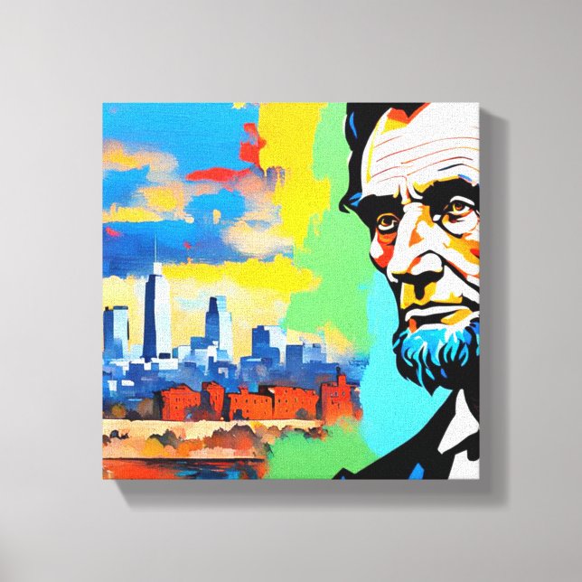 TOILE ABRAHAM LINCOLN 6 (Recto)