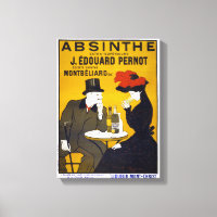 Absinthe Poster vintage restauré