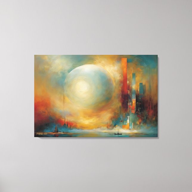 Toile ABSTR_24-096, Galerie Abstraite Art (Recto)