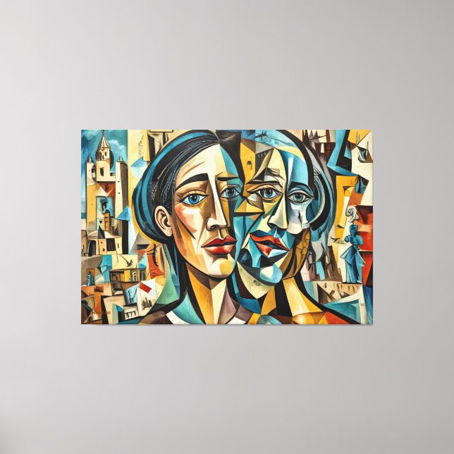 Toile ABSTR_25-097 Tableaux d'art Abstraits Imprimer (Recto)