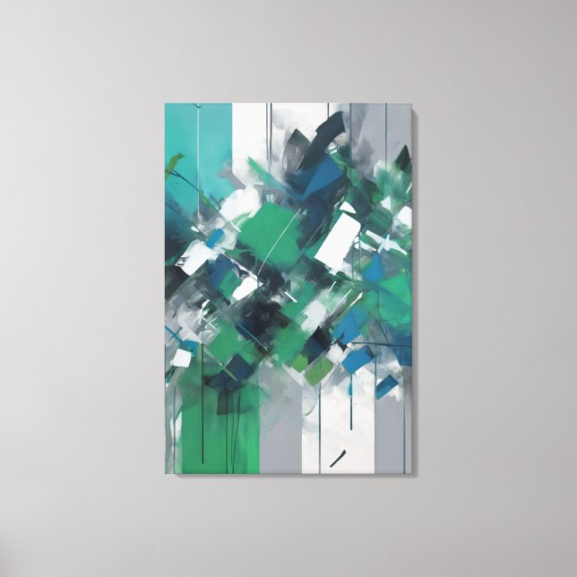 Toile abstract (Recto)