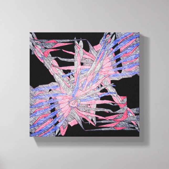 Toile Abstract Hidden Harmony (Recto)