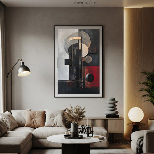 Toile Abstraction constructiviste
