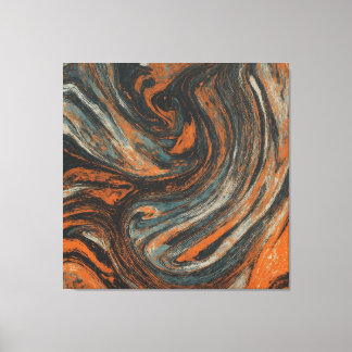 Toile Abstraction Terrestre