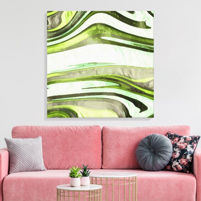 Toile Abstrait 14466 (Insitu(Salon))