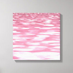 Toile Abstrait #3 : Brillant rose